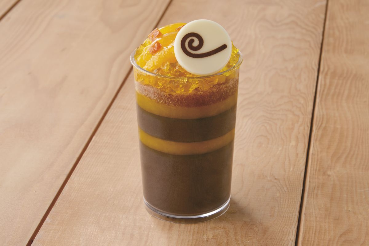 紳士サンジのビターチョコ・パルフェ ～オレンジ＆パッションフルーツ～