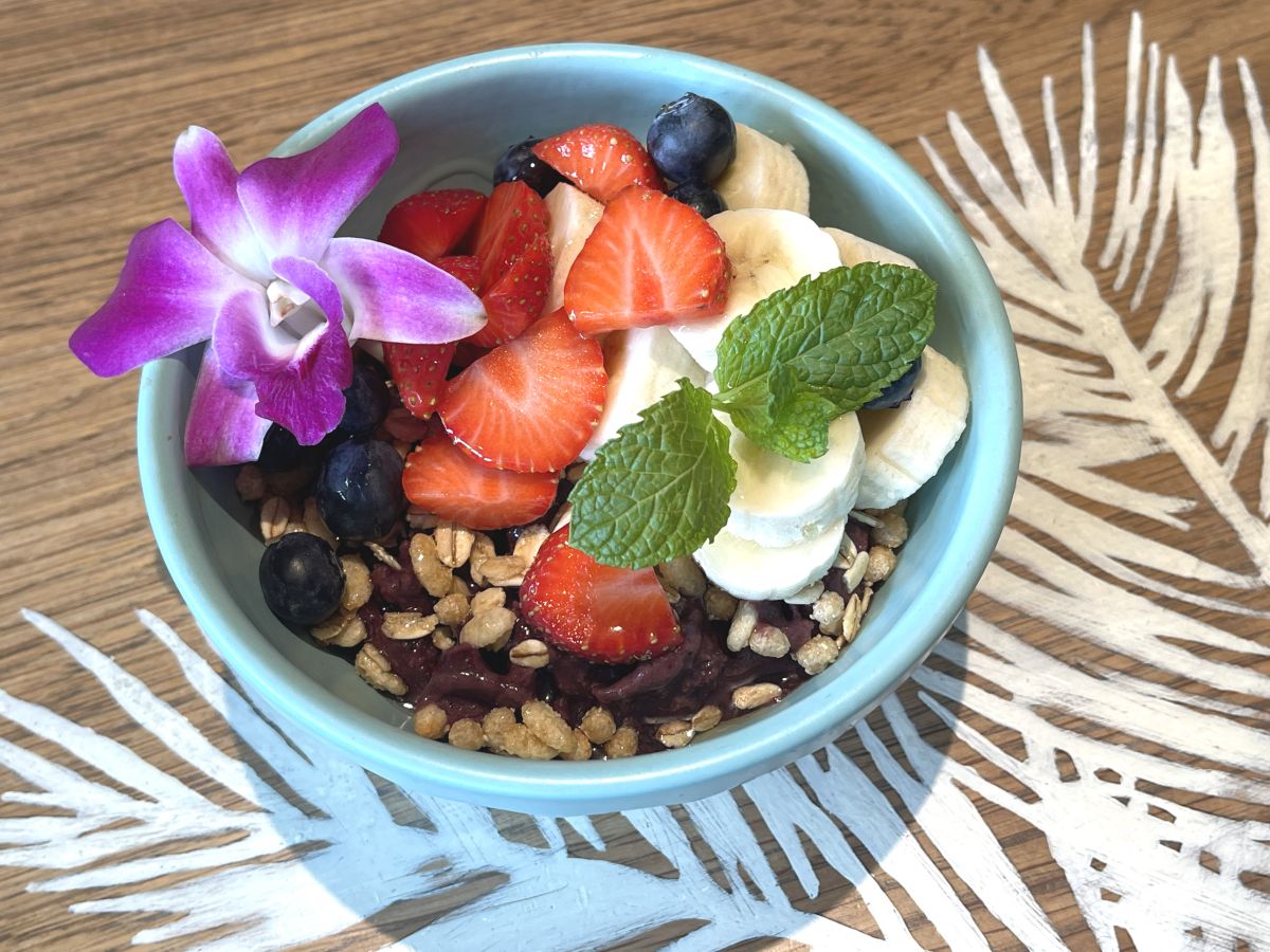 「アサイーボウル」1485円