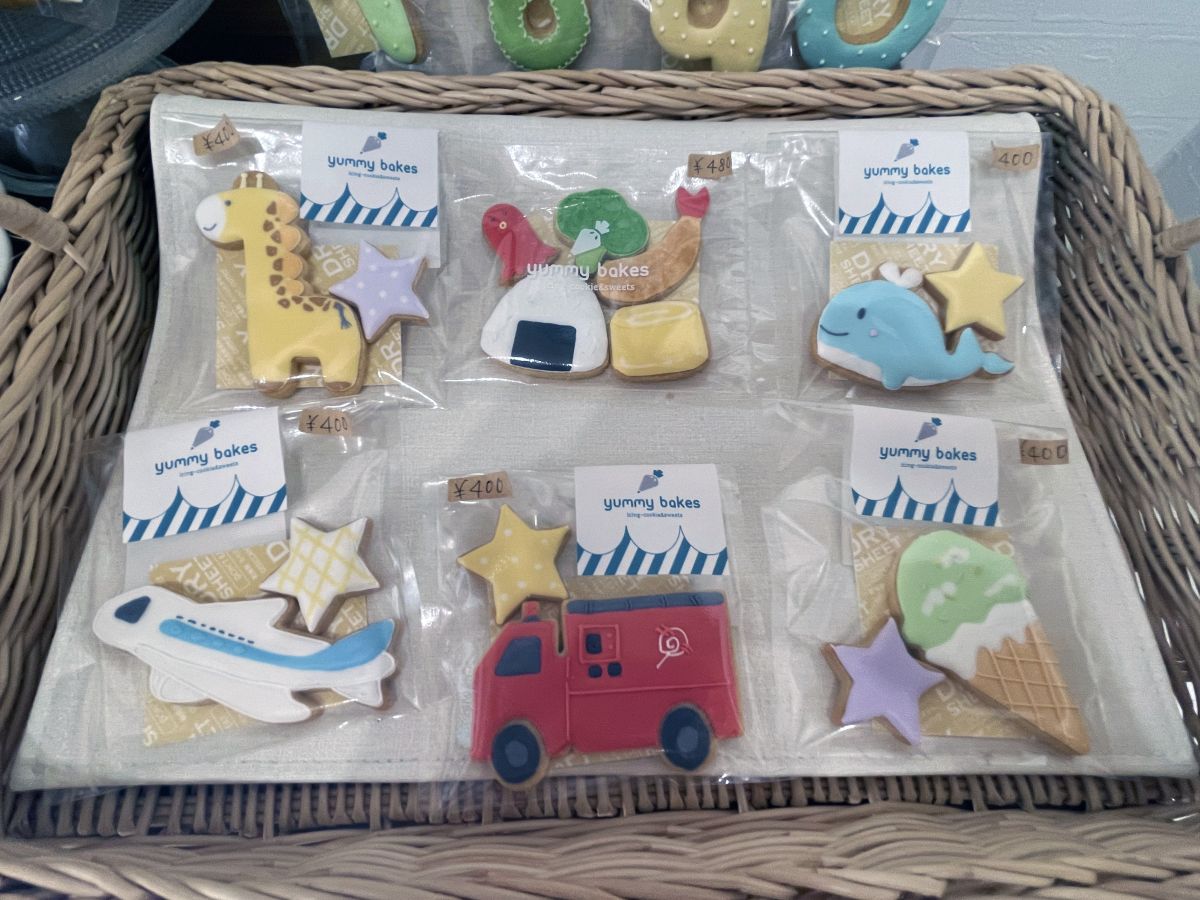 「アイシングクッキー」1個 400円〜