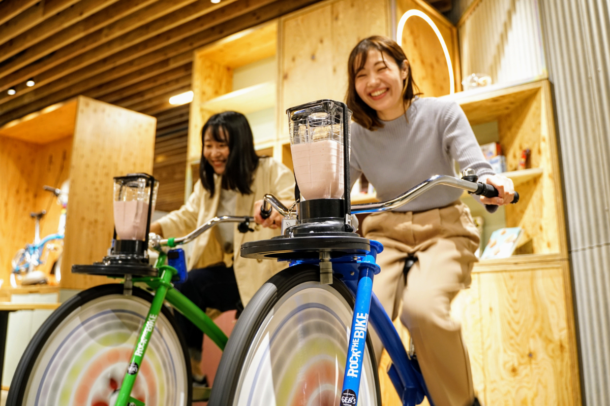 スムージーが作れる自転車フェンダーブレンダー