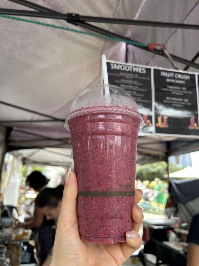 ベリーのスムージー$10