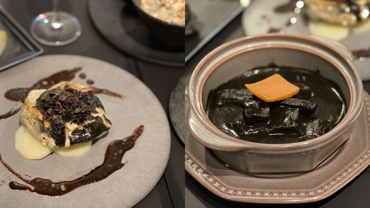 （左から）「白身魚のソテー」、「ビーフシチュー」