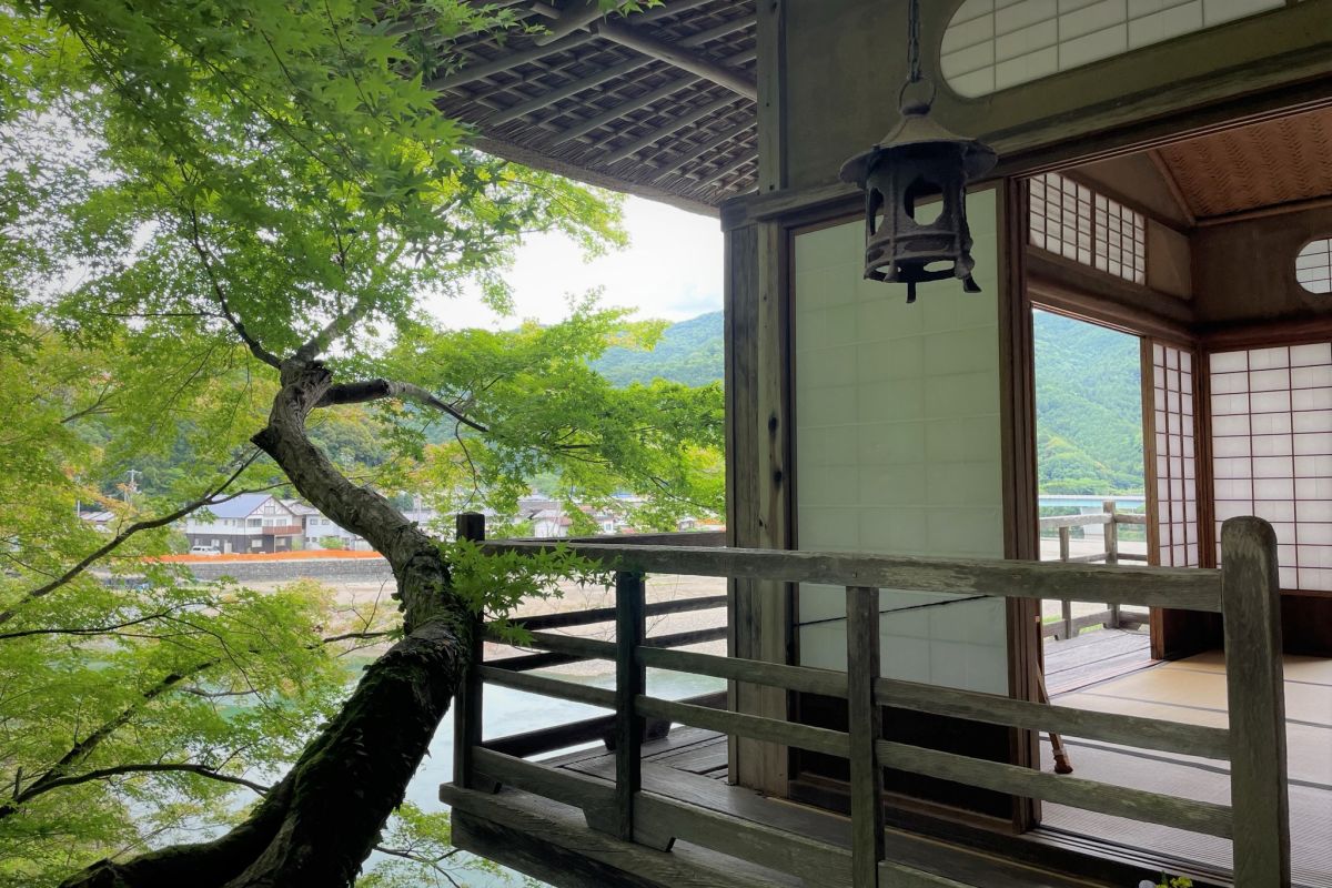 臥龍山荘の不老庵