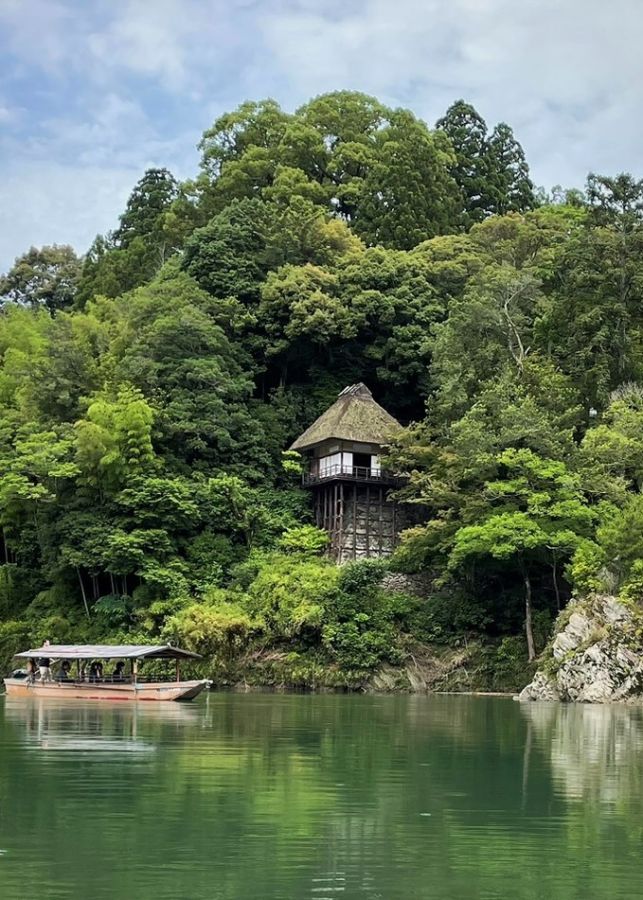 臥龍山荘　大洲