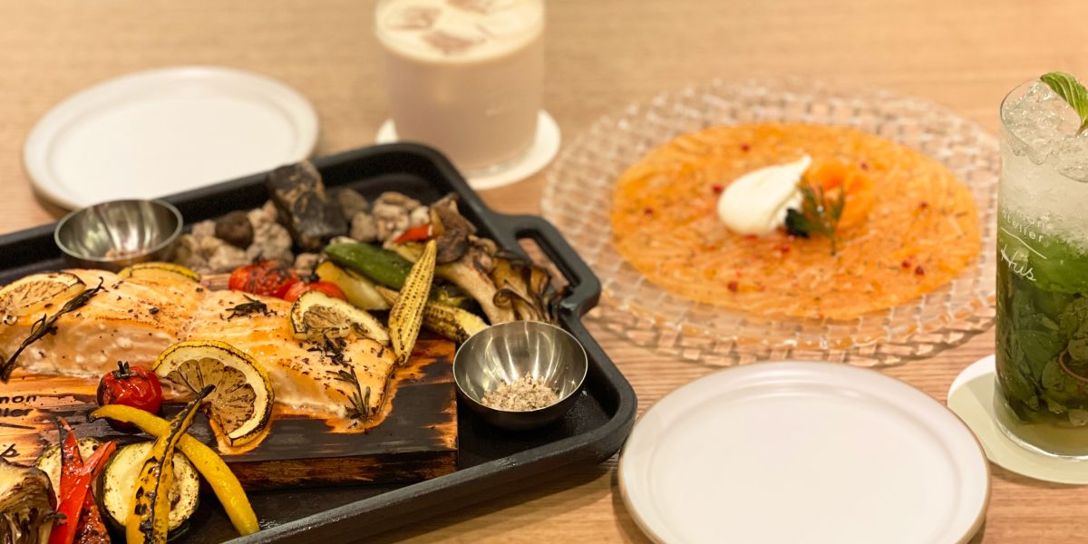 日比谷OKUROJIのおしゃれなノルウェーサーモン専門店「salmon atelier Hus」で心躍る料理を味わう