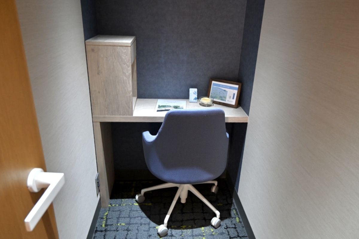 「気分を鎮静させる」がコンセプトの香りが漂う部屋