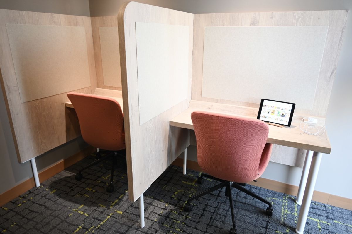 「集中ブース」