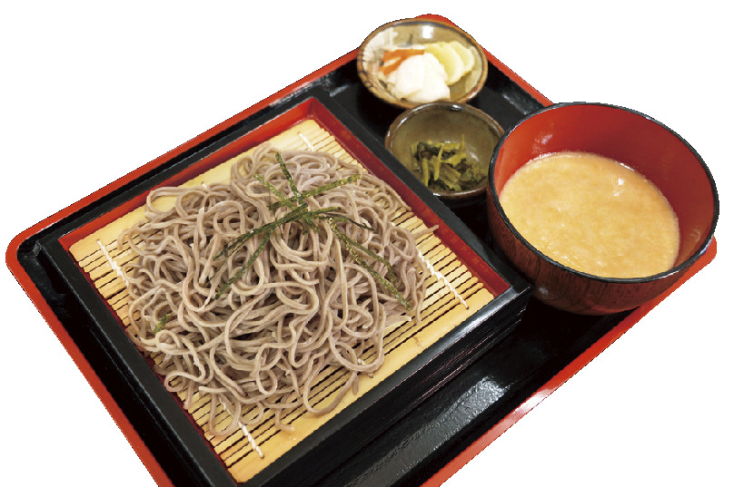 自然薯ざるそば1100円