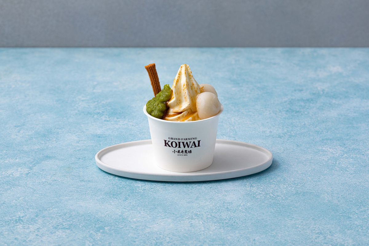 ずんだと白玉パフェ　イートイン805円、テイクアウト790円