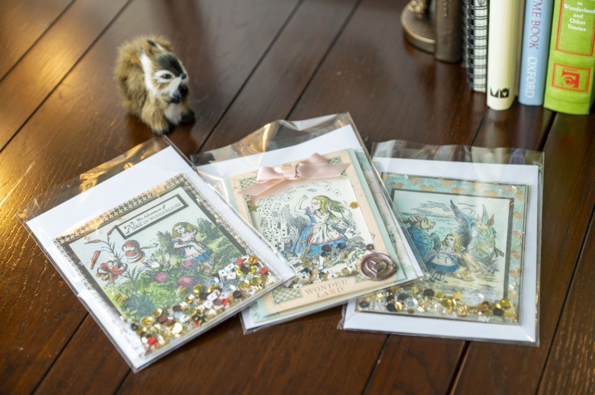 ローズローズのシェイカーカード