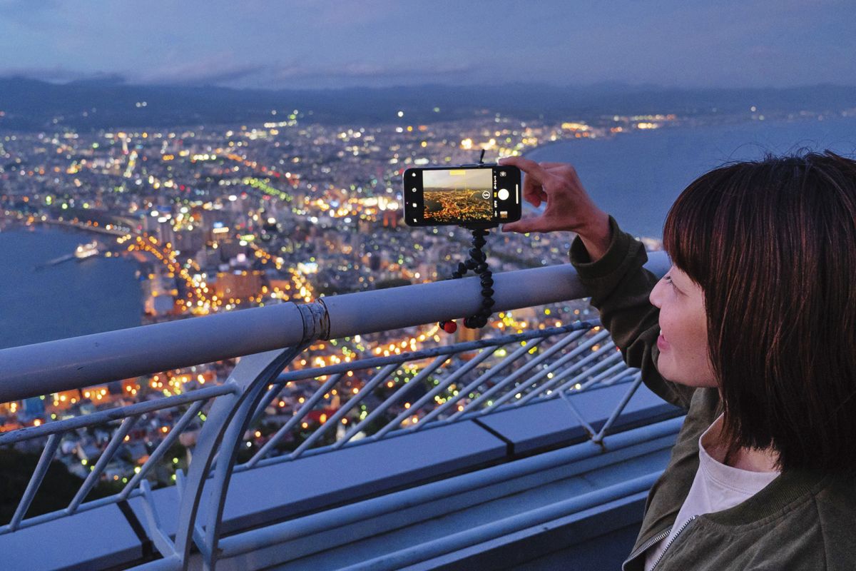 日没から30分後が美夜景の撮影チャンス