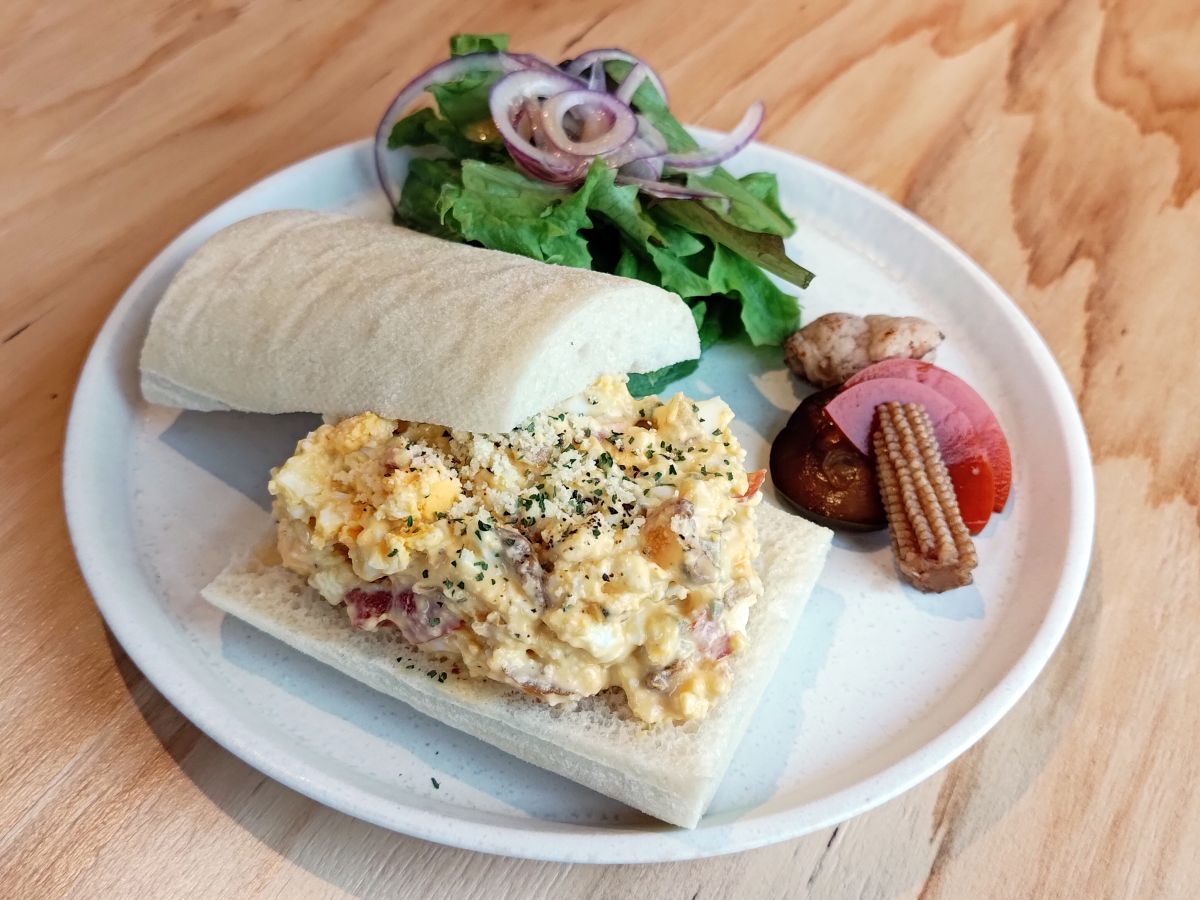「自家製タルタル特製たまごサンド」730円