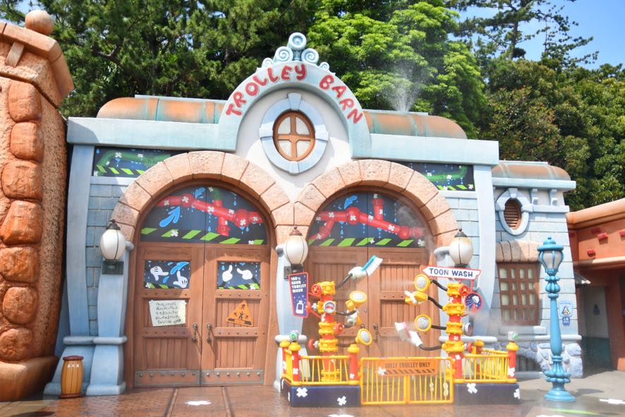 ジョリートロリーの車庫