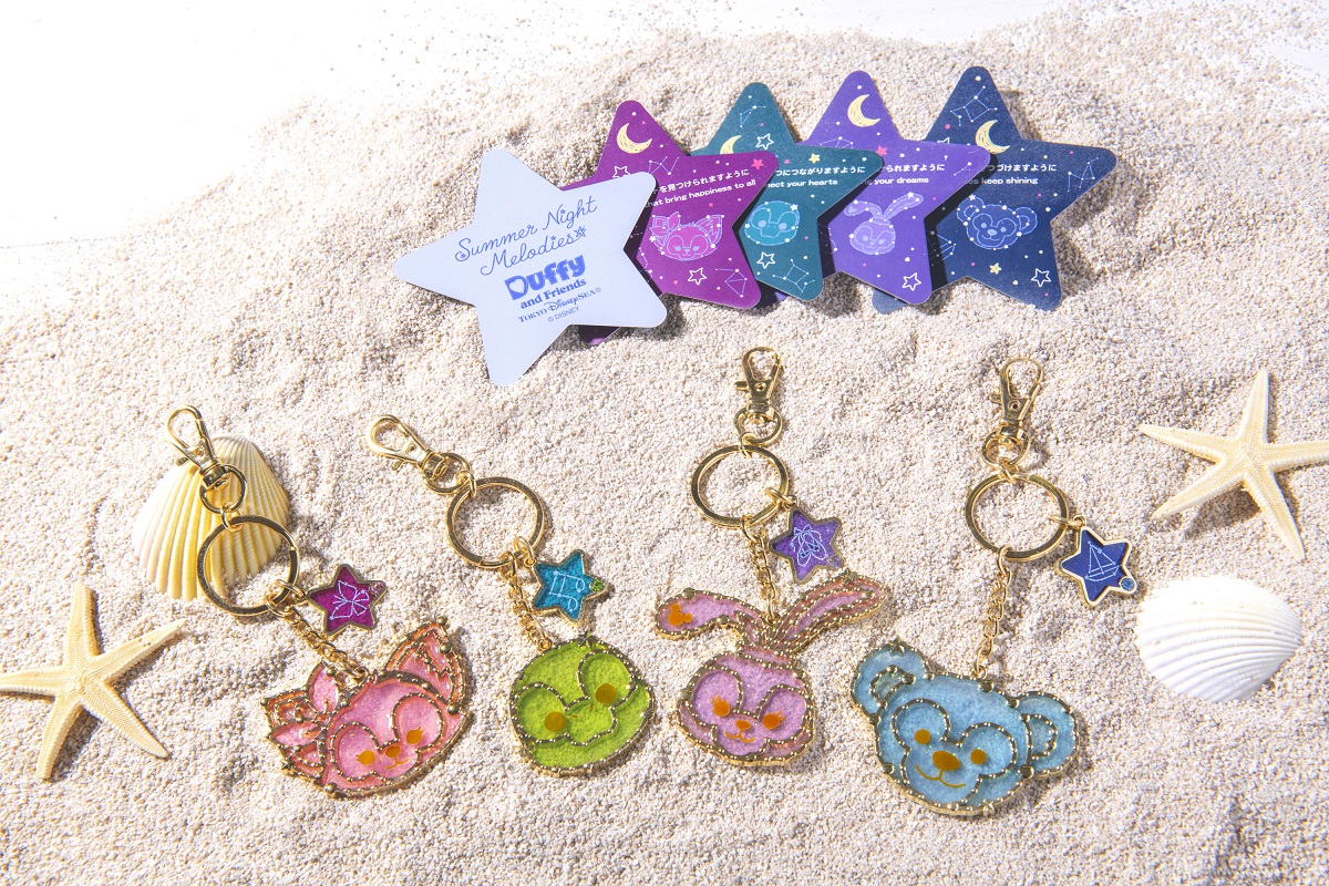 「キーチェーン」各1100円、5個セット