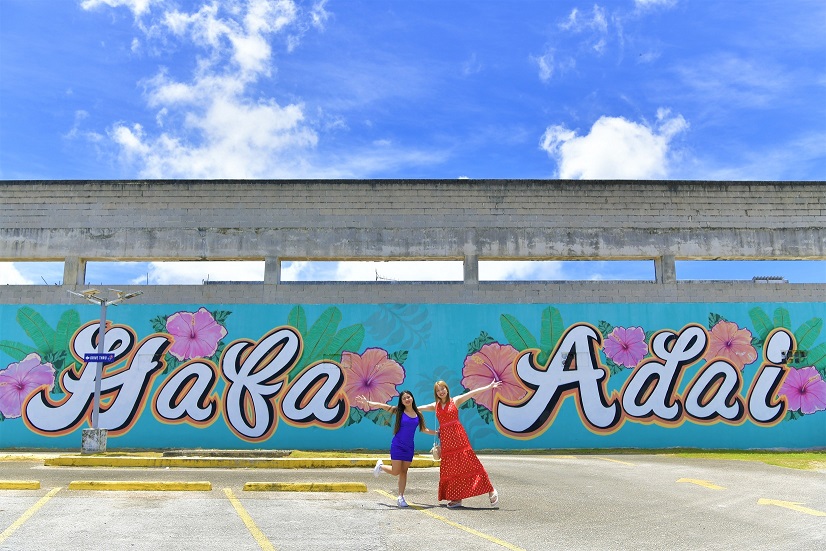 タモンから少し離れたデデド地区にあるウォールアート
