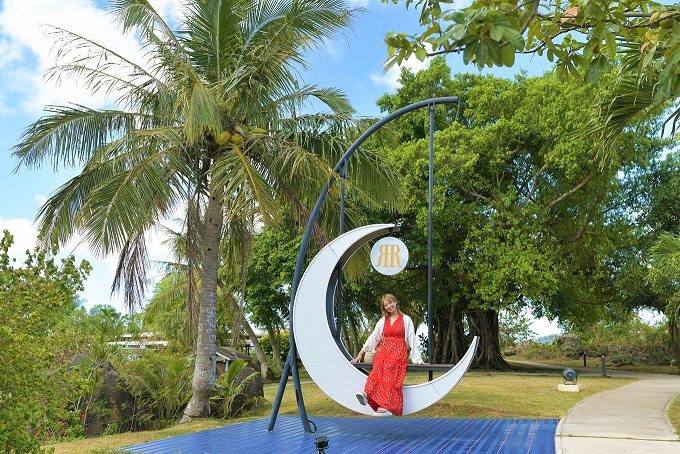 リブランド・オープンしたリーガロイヤル・ラグーナ・グアム・リゾートにあるフォトスポット