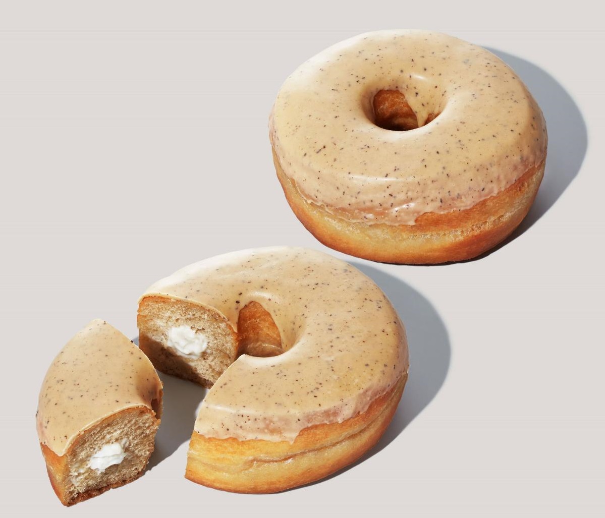 「アールグレイミルククリームドーナツ」285円（持ち帰り）290円（店内利用）