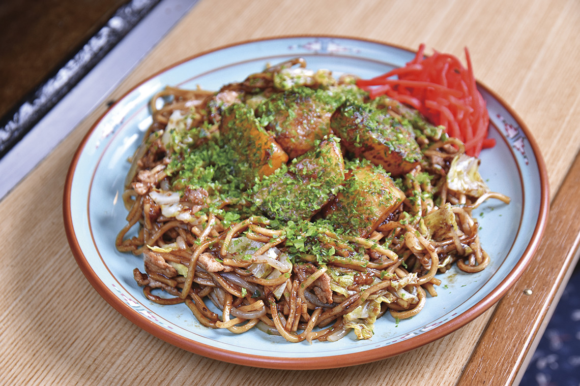 ポテト入り 焼きそば 450円