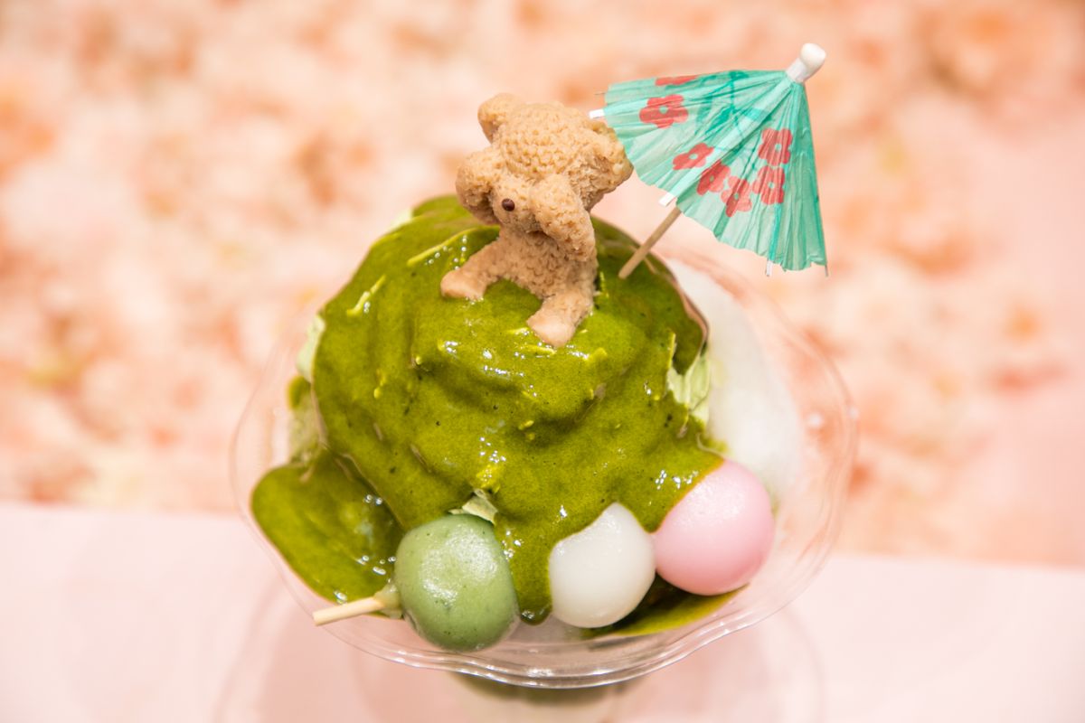 夏季限定のかき氷は9月まで提供