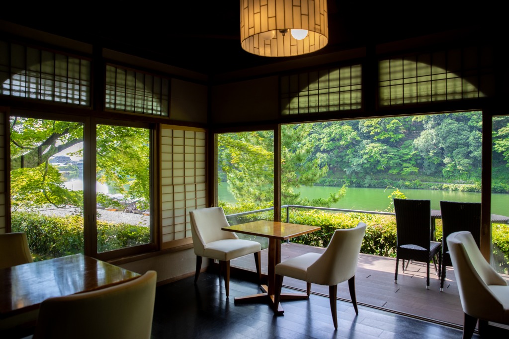 「茶寮 八翠」からの眺め