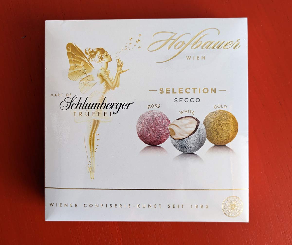 シュルンベルガーのシャンパントリュフ€6.39