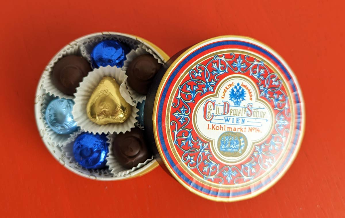 デメル　ボンボニエール　€18.80