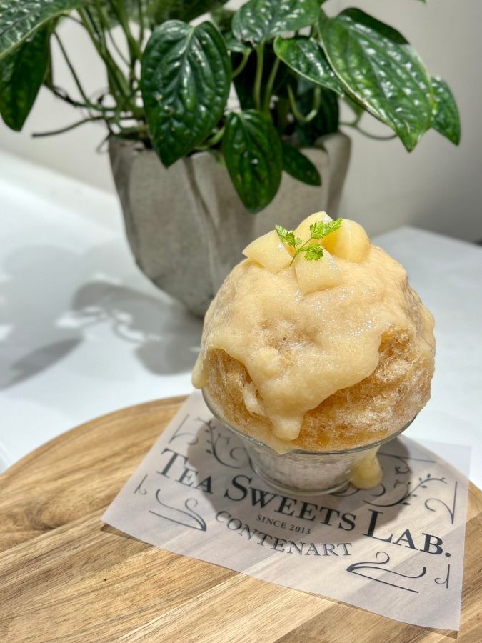 「白桃アールグレイ」1920円  ※8月末まで提供予定