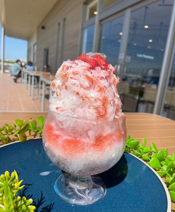 夏限定「いちごミルクかき氷」800円もイチオシのひんやりスイーツ