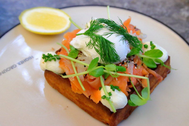 ークライ＆チャイブワッフル