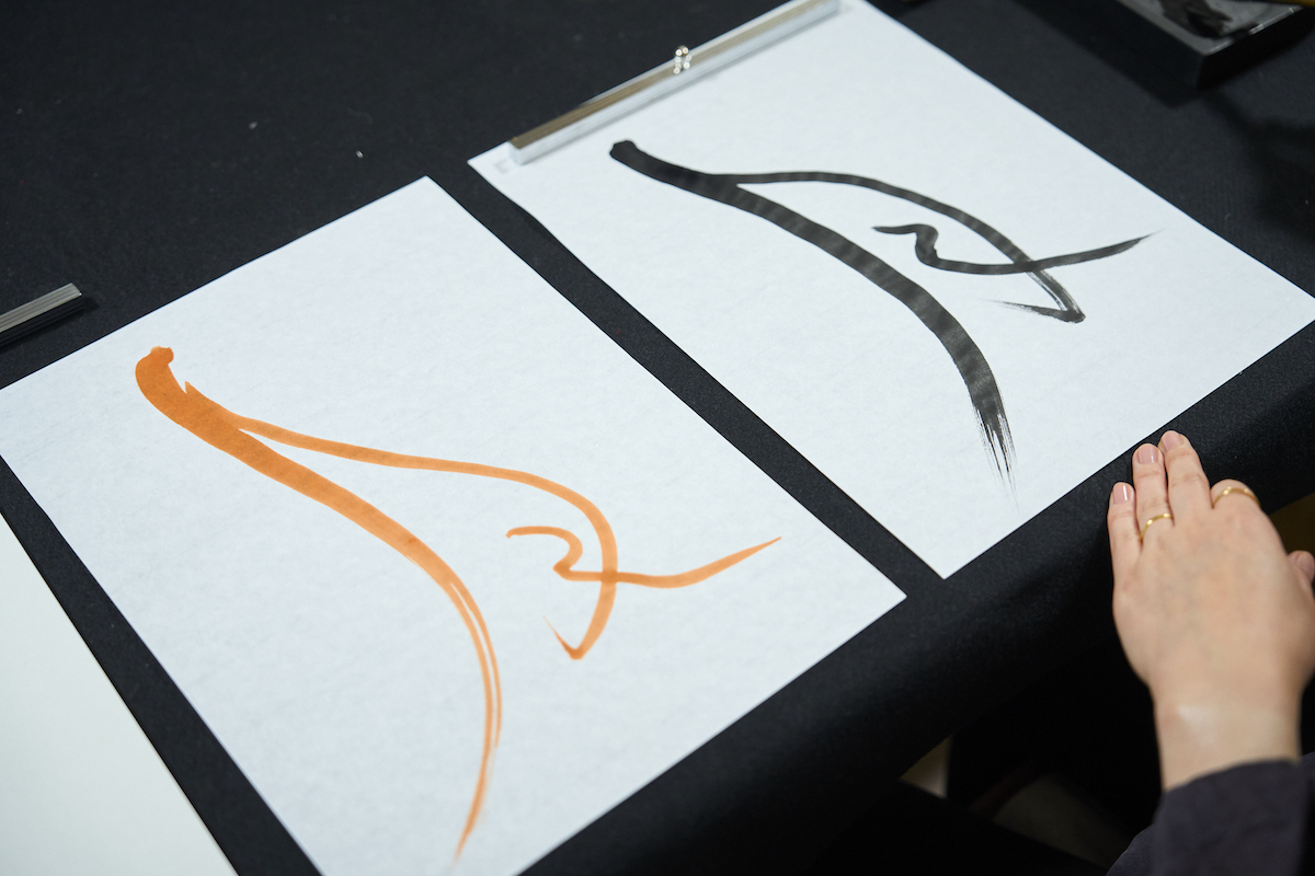 広尾五丁目のお寺の書道教室