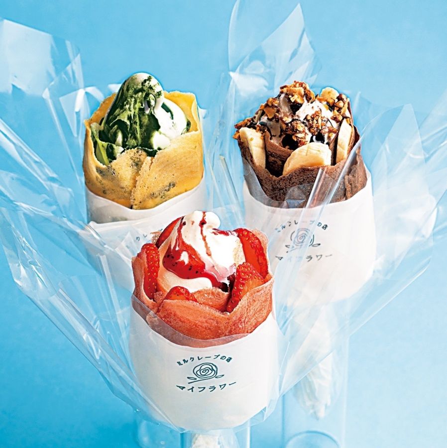 【愛知】マイフラワー/ブーケソフト(ショコラ・ベリー系・抹茶ほか、1個)842円から