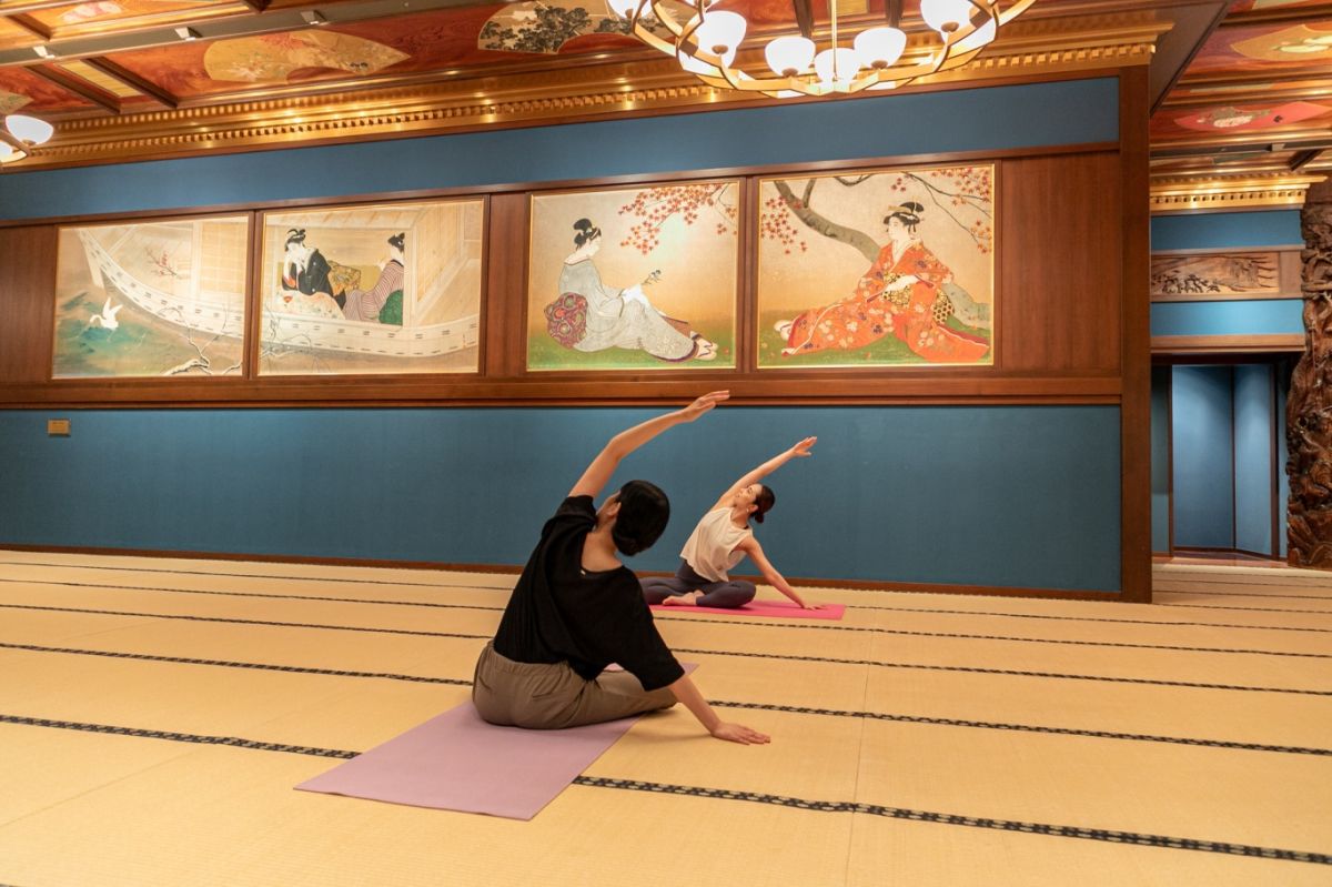 ホテル雅叙園東京 モーニングヨガ