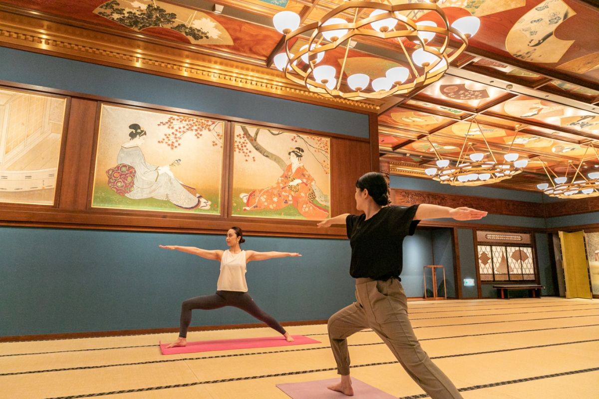 ホテル雅叙園東京 モーニングヨガ