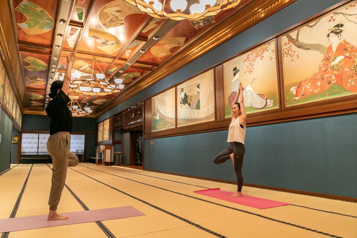 ホテル雅叙園東京 モーニングヨガ