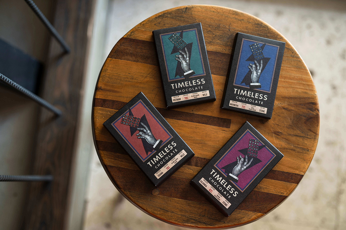 「シングルオリジンチョコレート」各950円