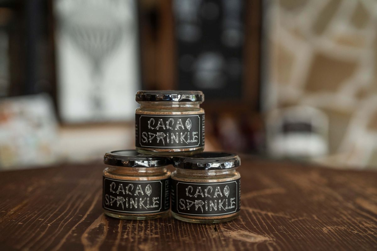 「カカオスプリンクル」1200円