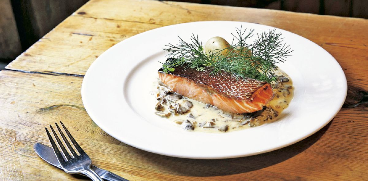 スモークサーモン