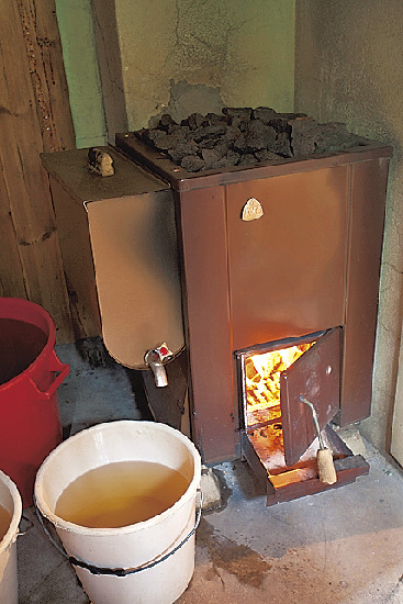 蒸気は高温なので火傷には要注意！