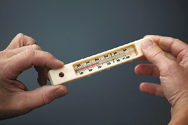 水をかける量、頻度で温度を調整しよう