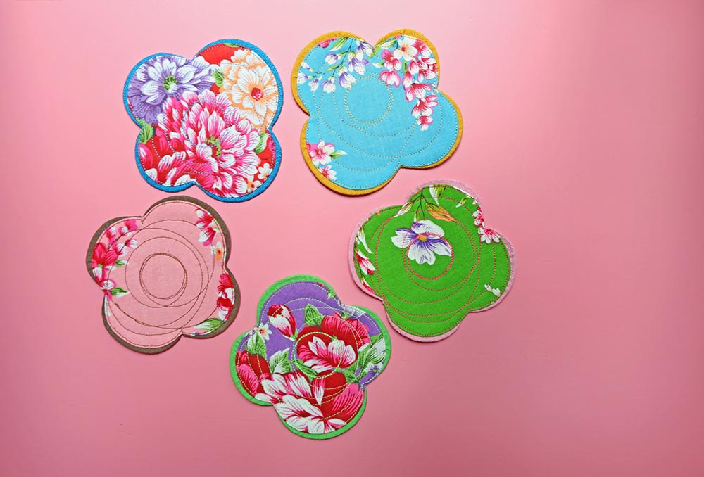 コースター5枚セット　NT$680