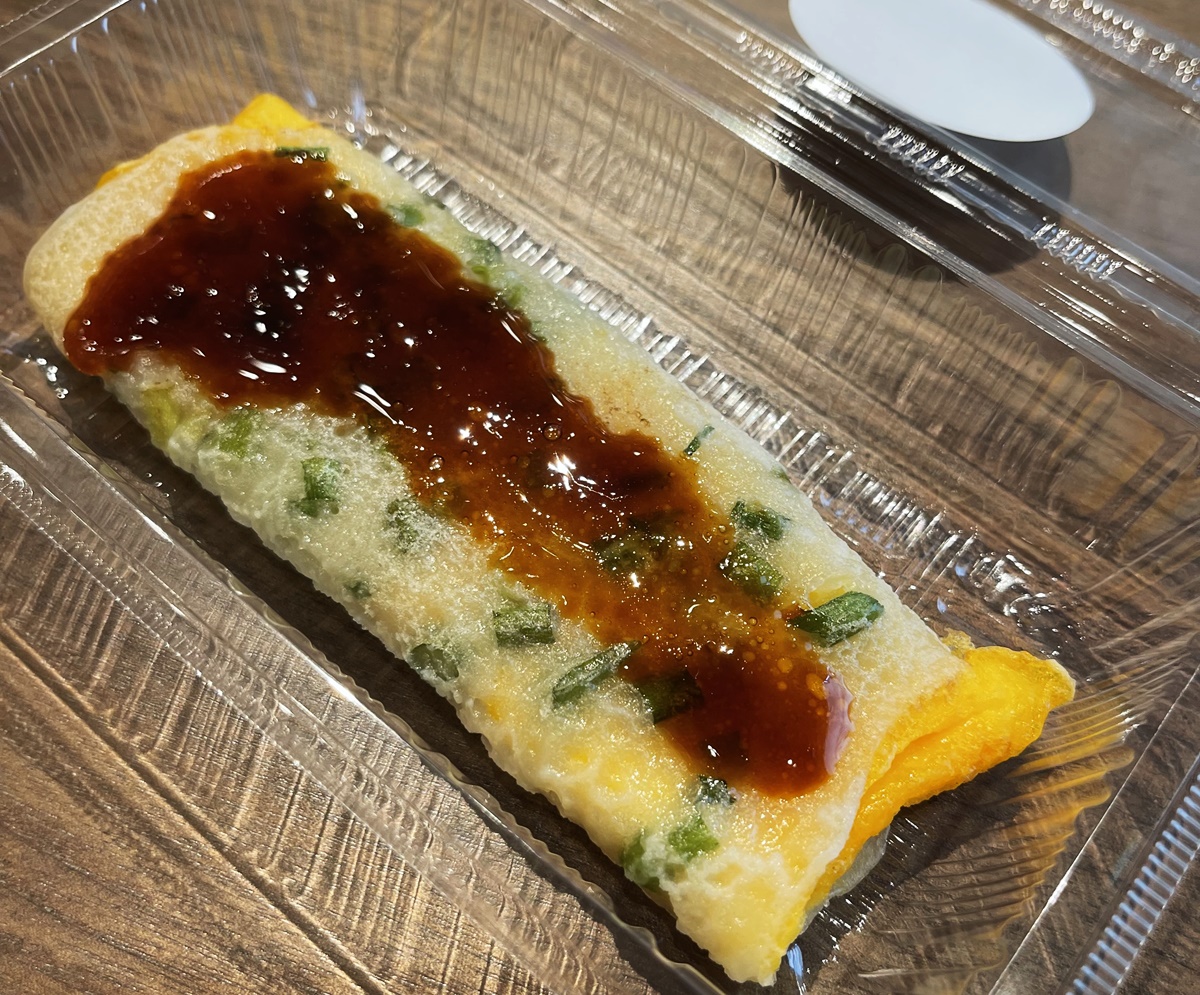 「蛋餅」380円（セットの場合は350円）
