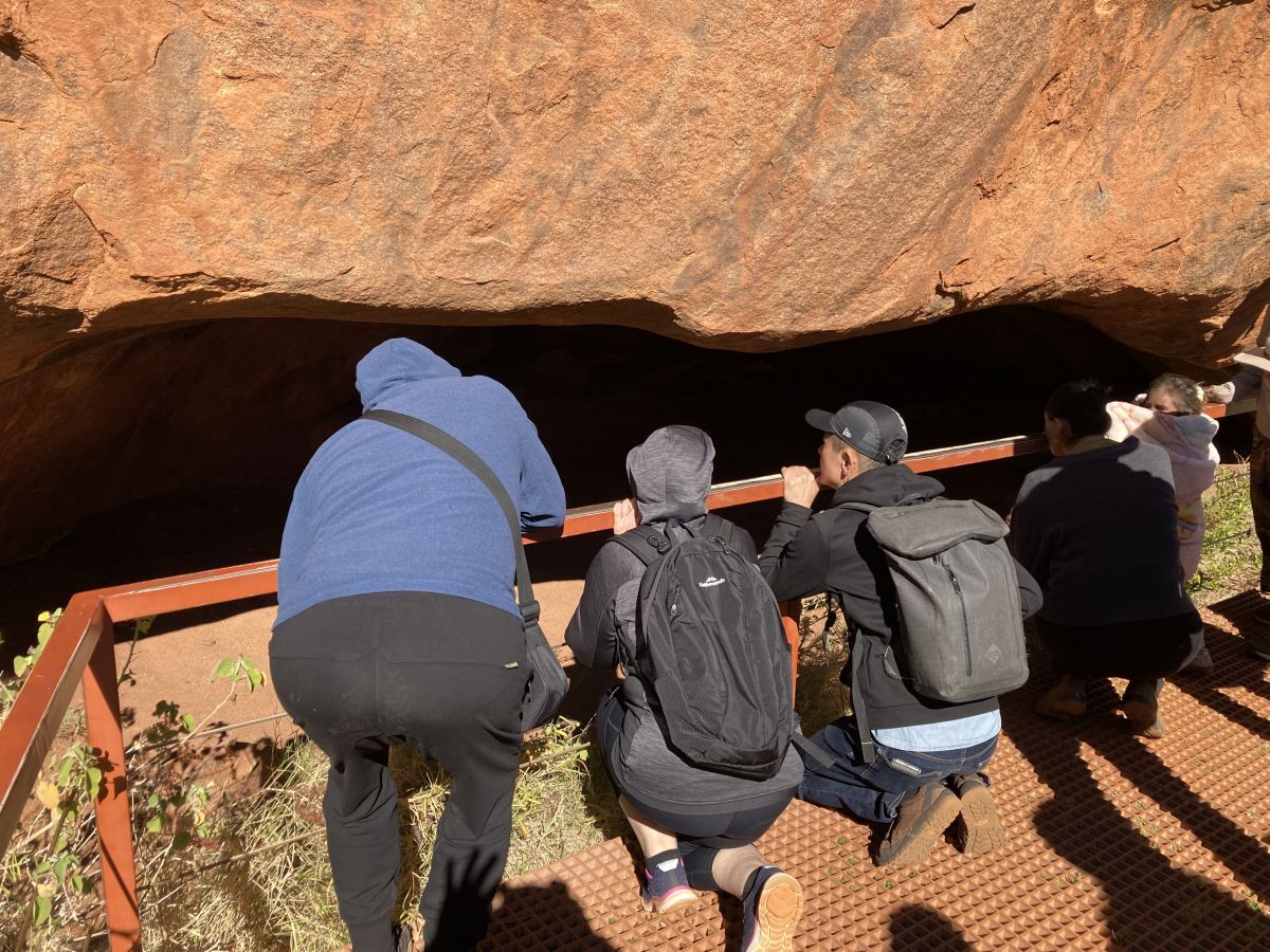 先住民の暮らしていた場所や聖地を見ることができる