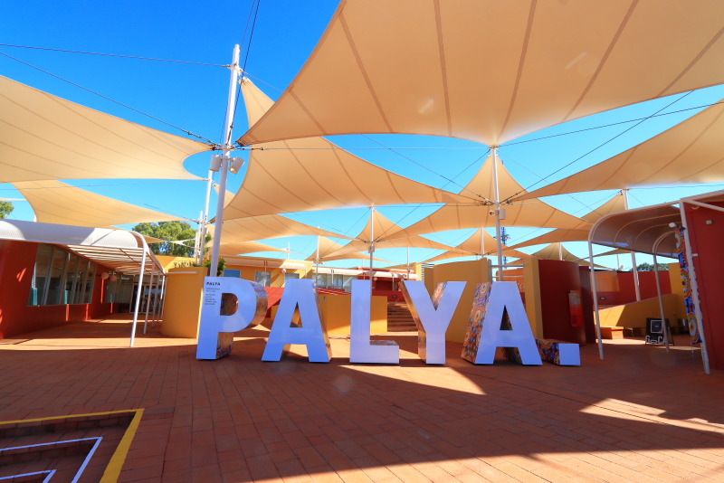 PALYAとはこの地のアボリジナルピープルの言葉でHello
