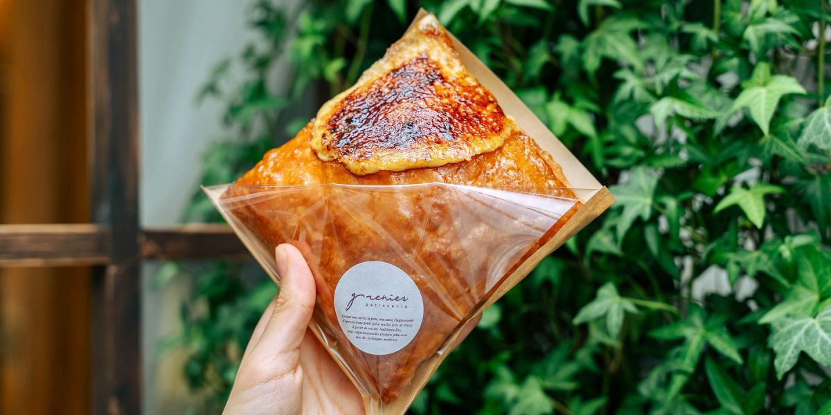 【大阪・北浜】持ち歩けるミルフィーユが話題沸騰！「グルニエ」でとっておきのおやつ体験