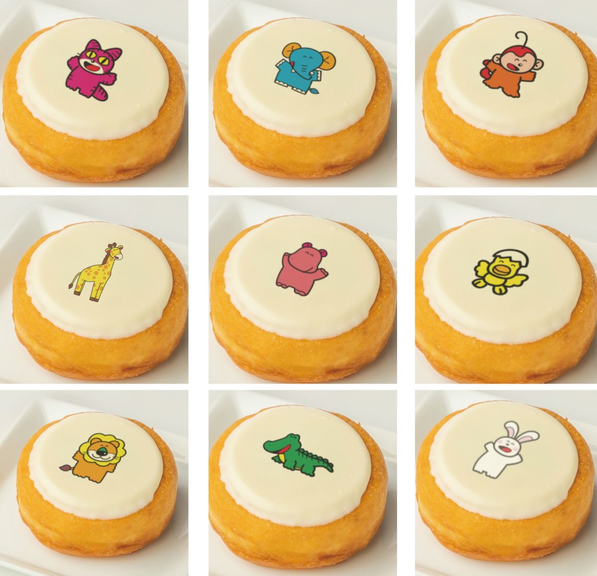 「どうぶつスイートドーナッツ」550円