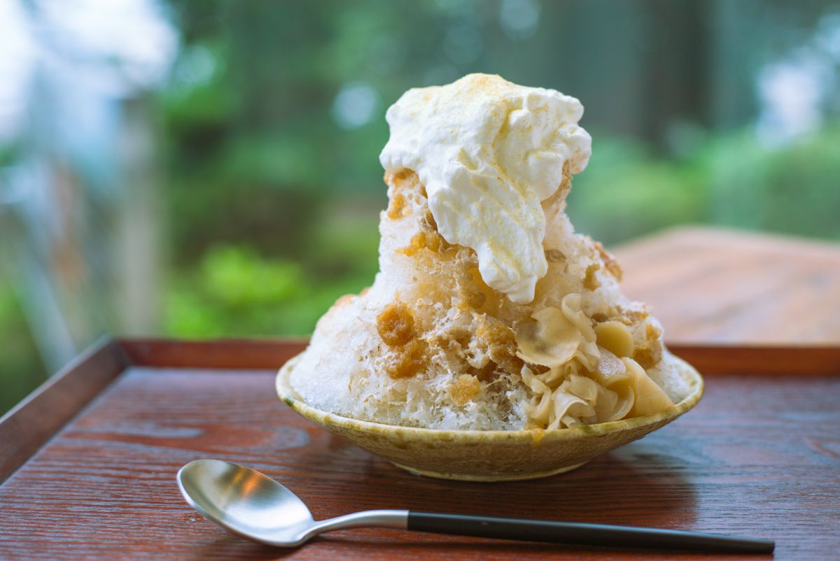 「お鮨屋さんのガリ氷」 1200円