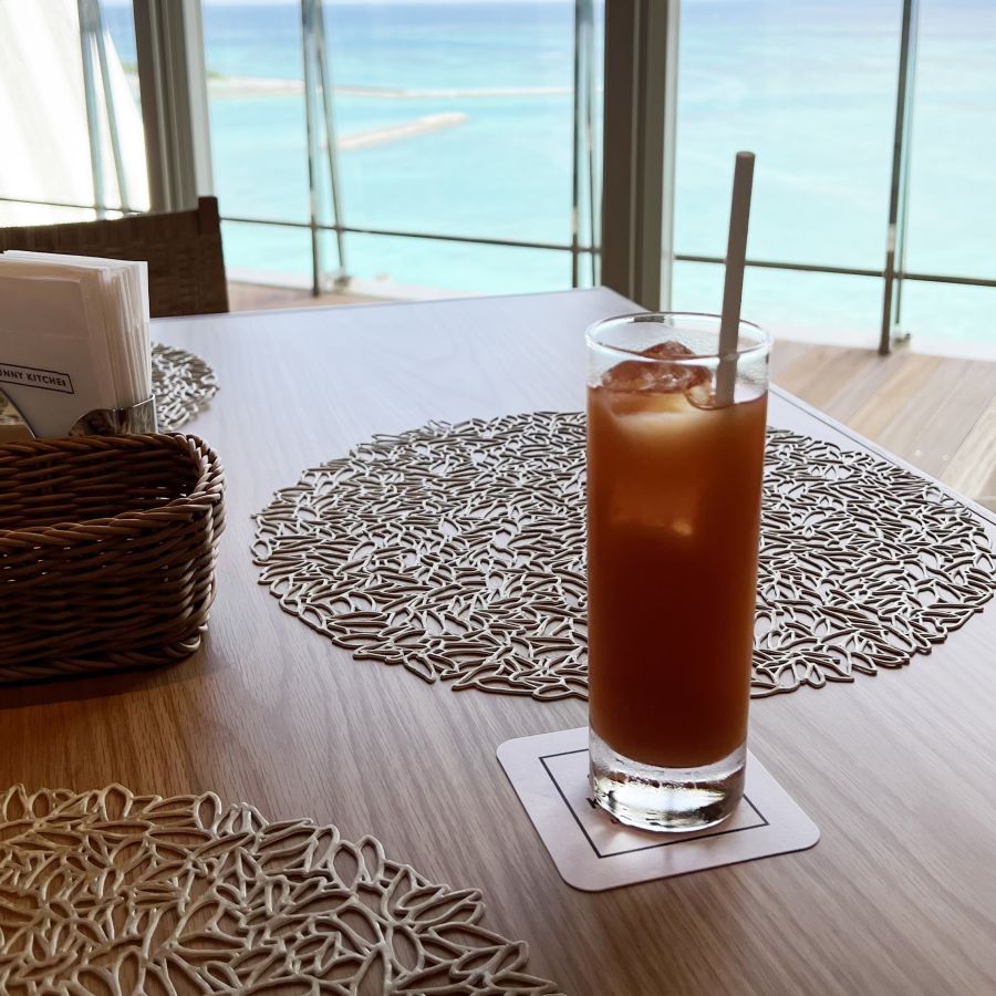 「パンケーキ ドリンクセット（グァバジュース）」440円