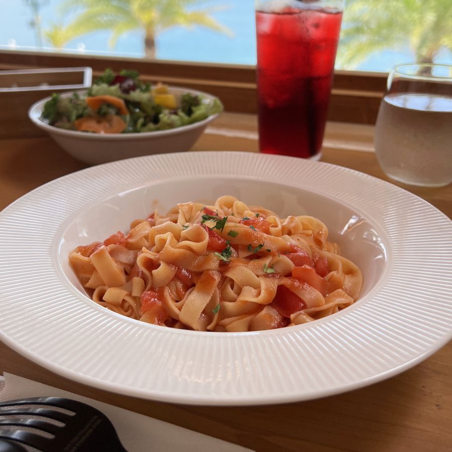 「アラビアータ×フィットチーネ」1200円