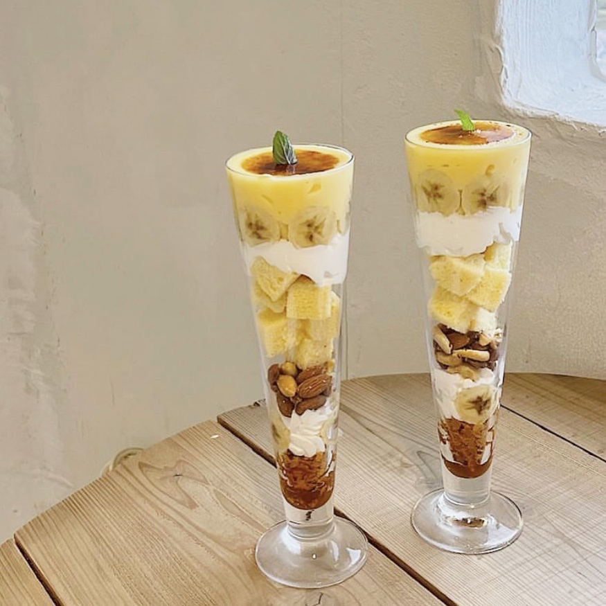 「クリームブリュレパフェ」1230円