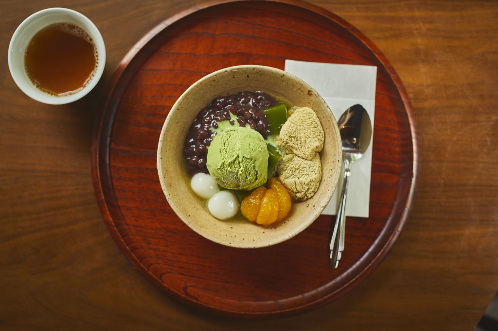 「特製抹茶あんみつ」1000円